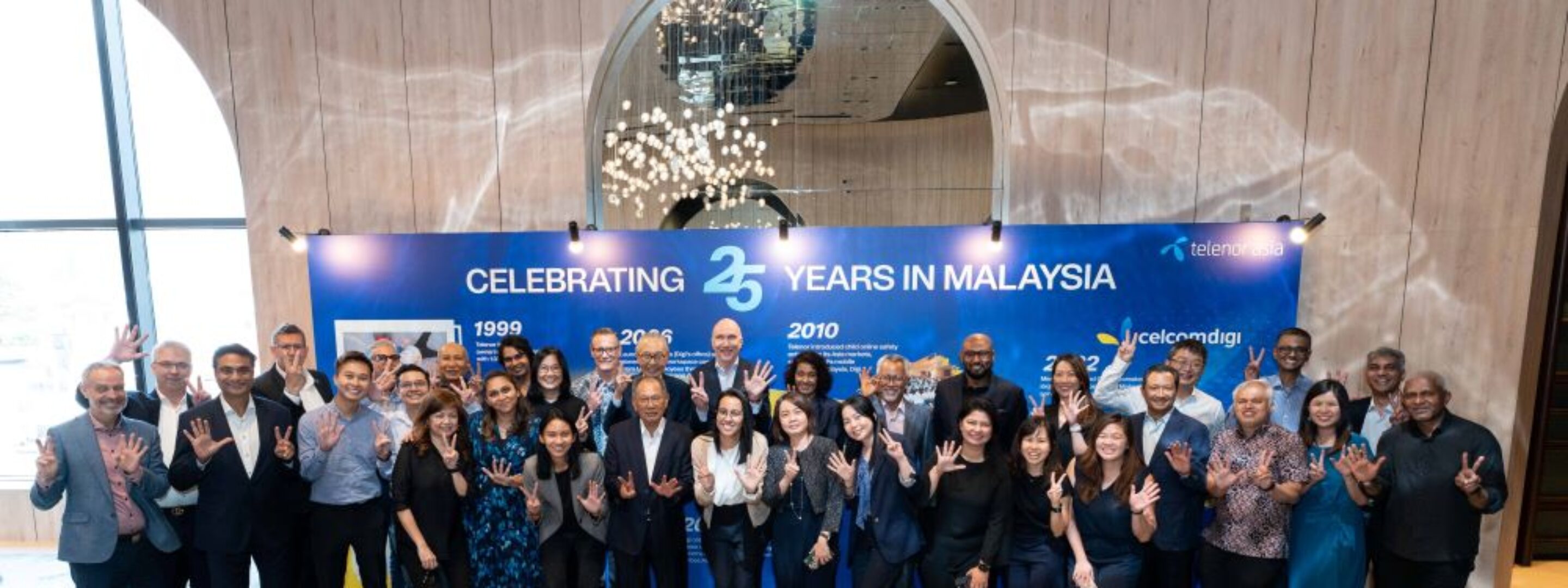 Telenor celebrates 25 years in Malaysia!